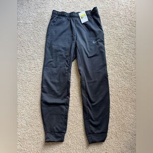 Nike Therma-FIT Tapered Training Fitness Pants 932255-010 Black Men's Small NEW